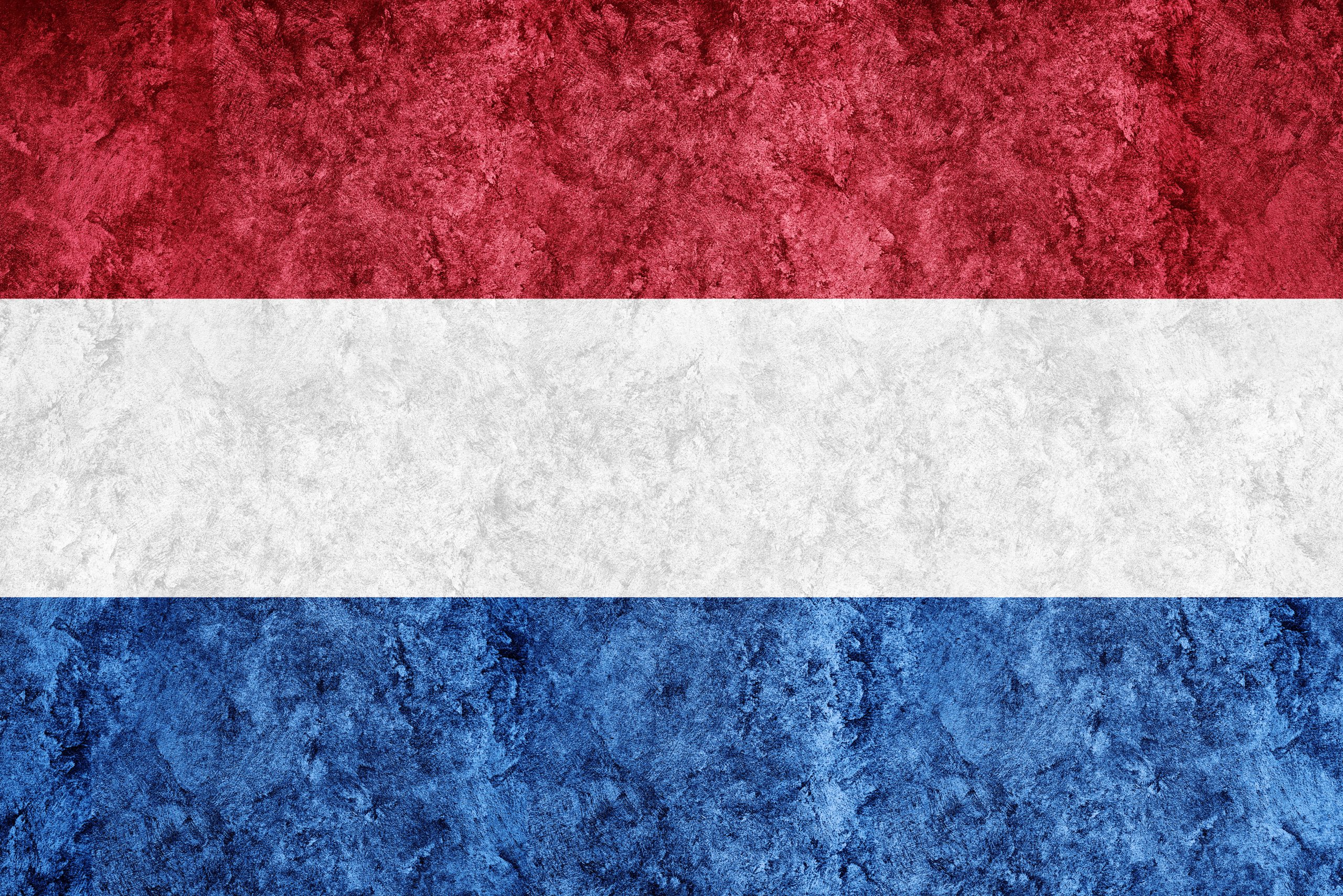 Flagge der Niederlande und Holland