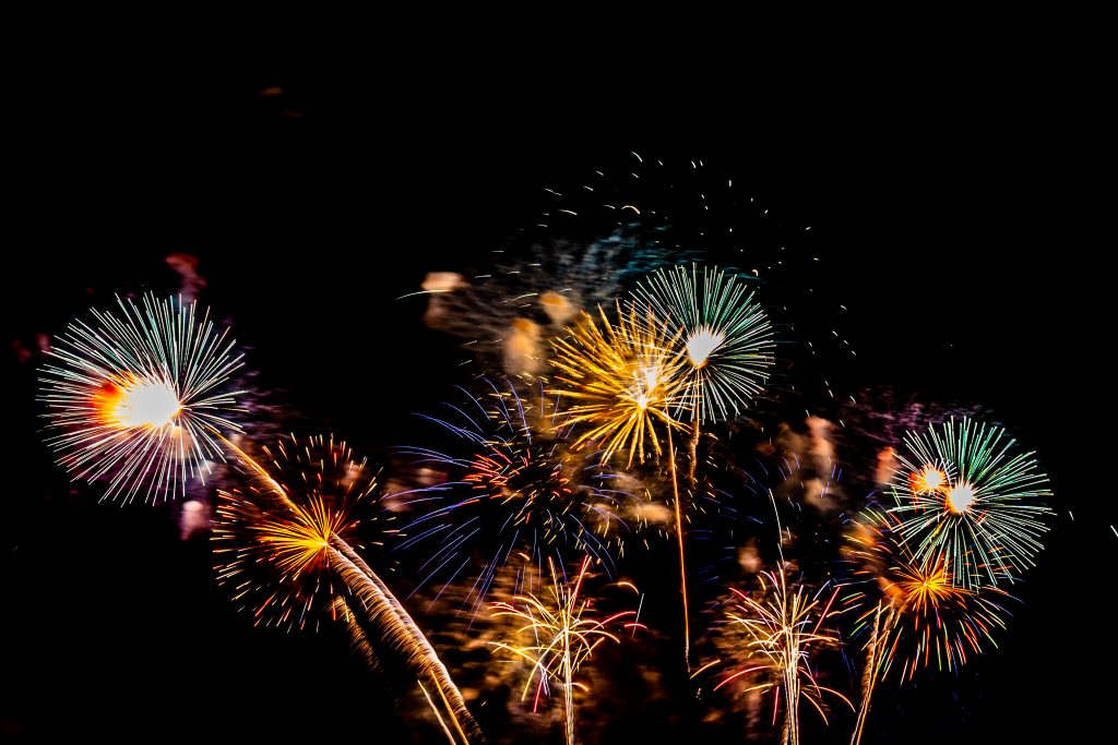 Silvester Feuerwerk in den Niederlanden